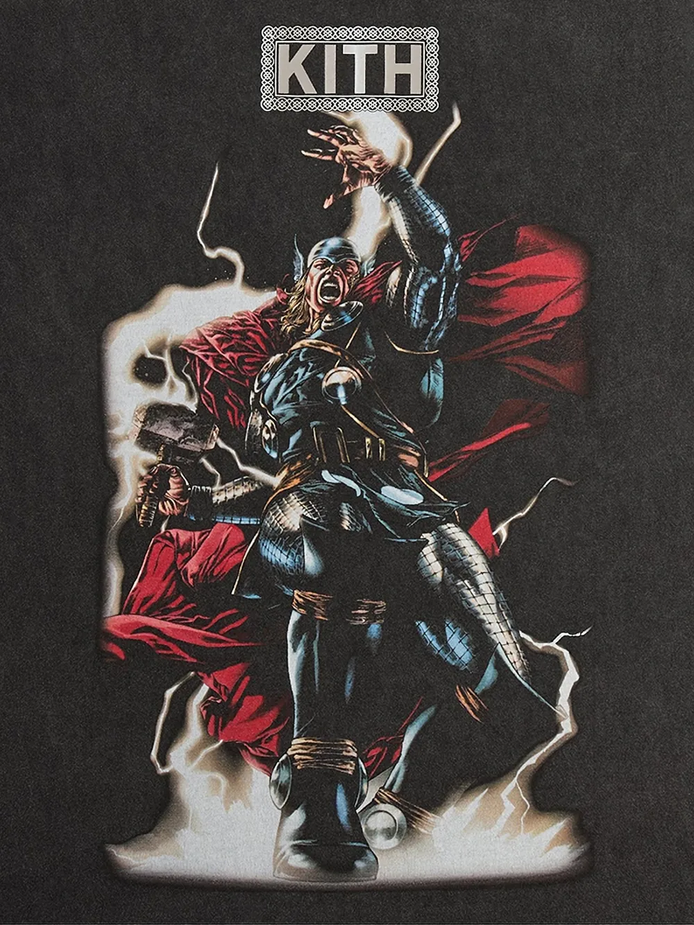 KITH playera con motivo de thor en colaboración con Marvel | Playeras | Image 2