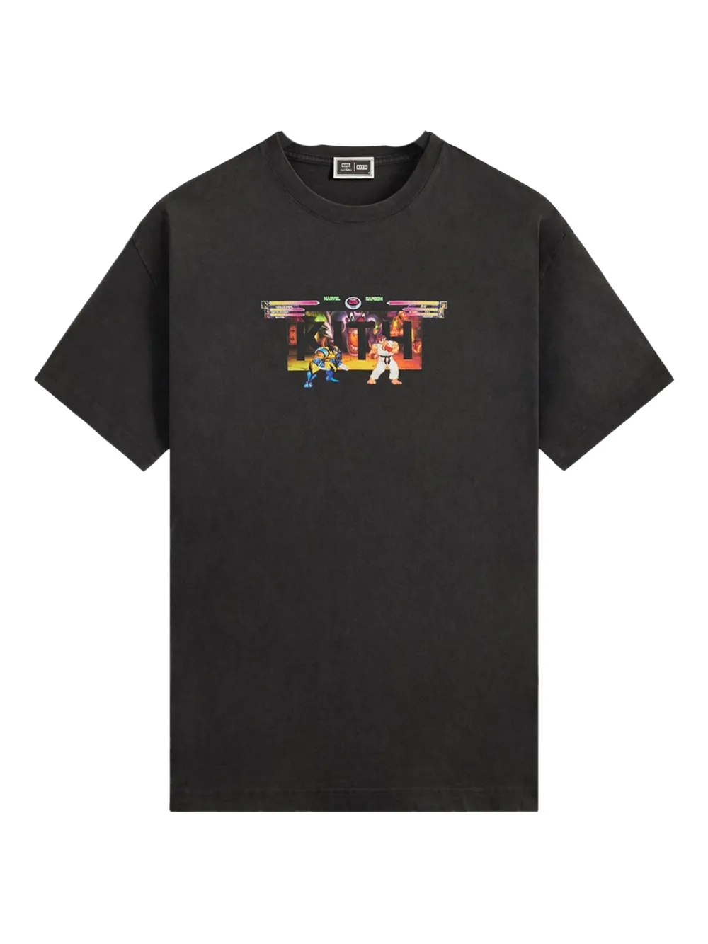 KITH camiseta estampada de KITH x Marvel vs. Capcom | negro | Image 1