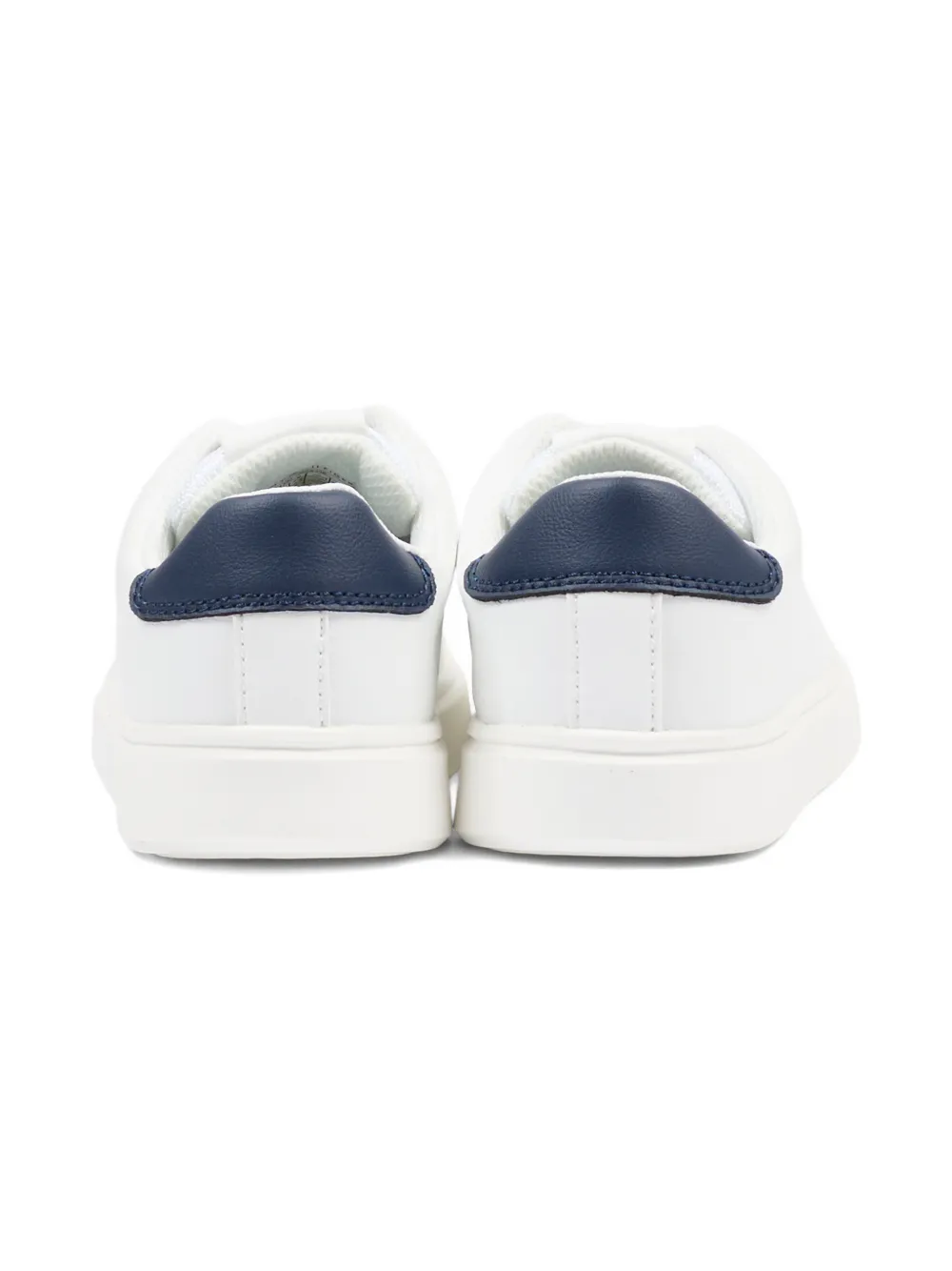 Tommy Hilfiger Junior Logo-patch Sneakers In White
