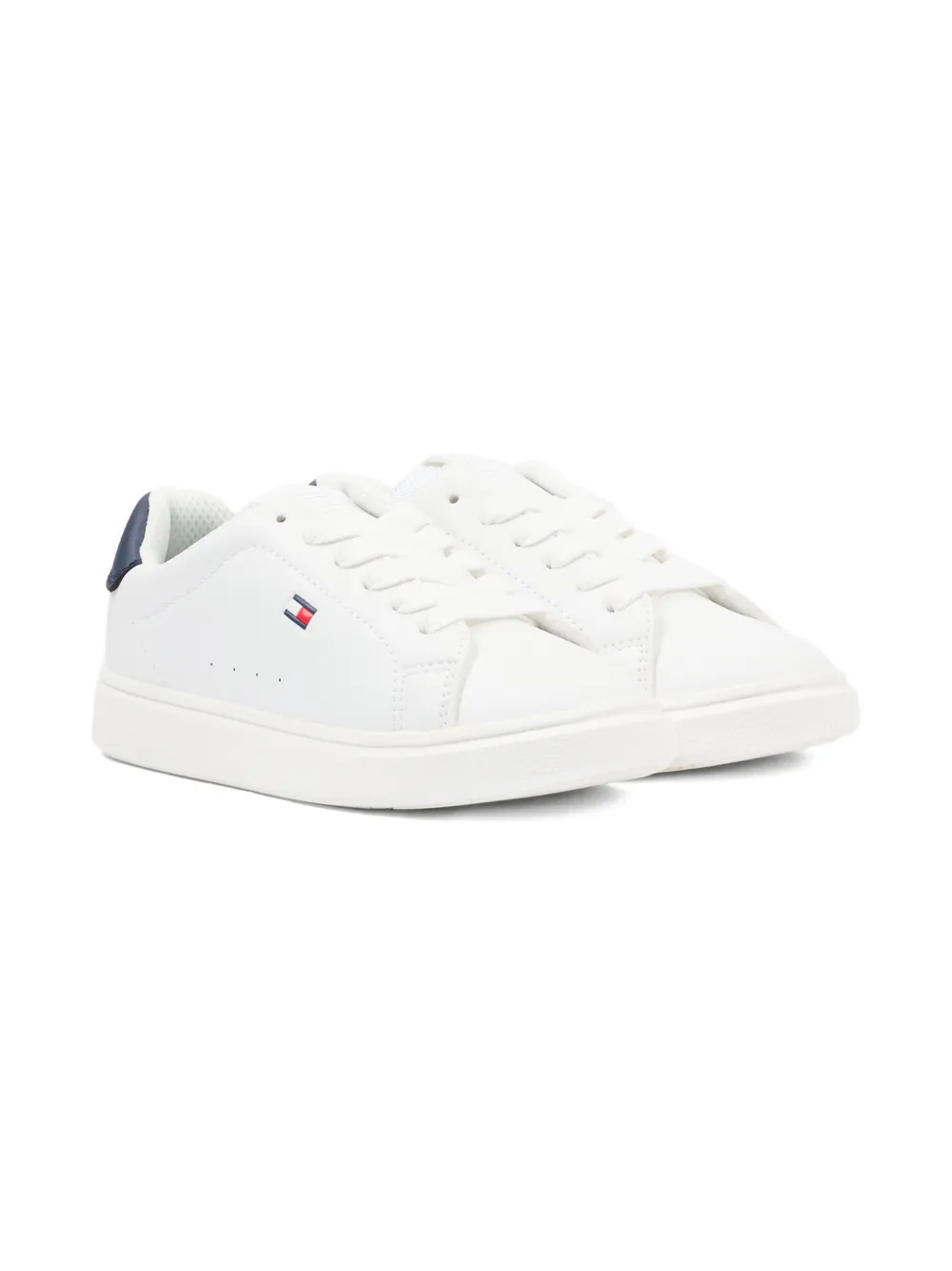 Tommy Hilfiger Junior logo-patch sneakers | White | Image 1