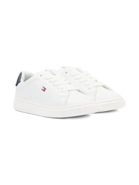 Tommy Hilfiger Junior logo-patch sneakers