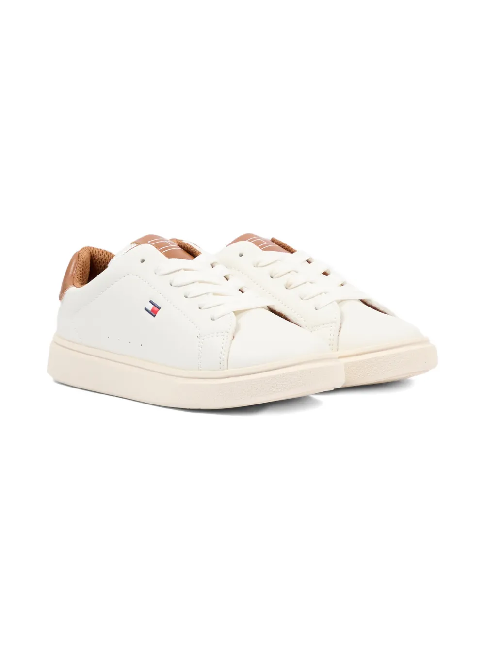 Tommy Hilfiger Junior logo detail sneakers | White | Image 1