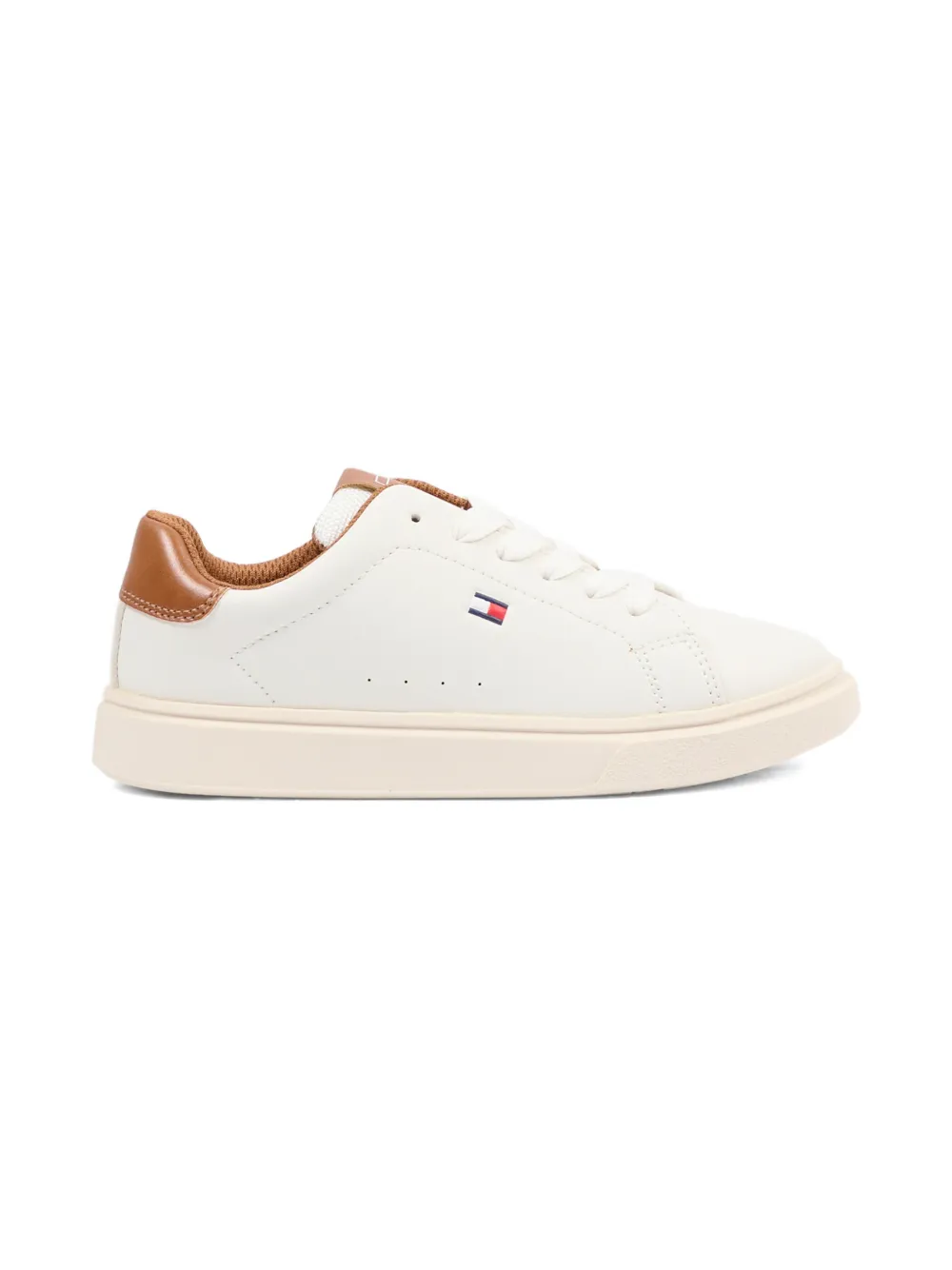 Tommy Hilfiger Junior logo detail sneakers - Wit