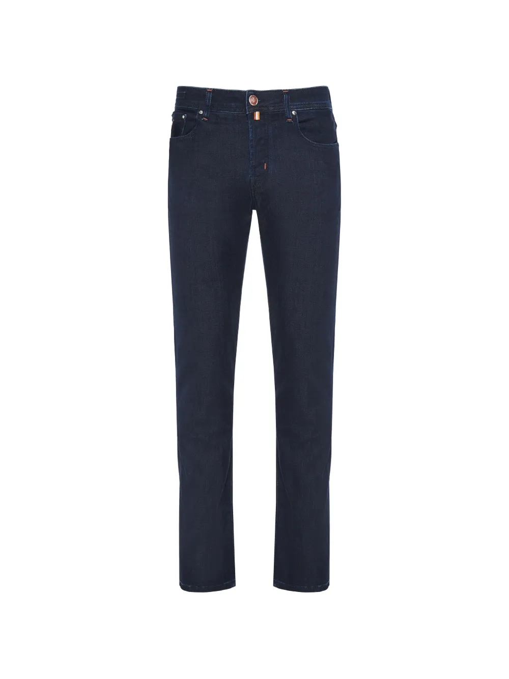 Jacob Cohën logo-patch trousers - Blu