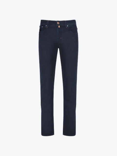 Jacob Cohën logo-patch trousers