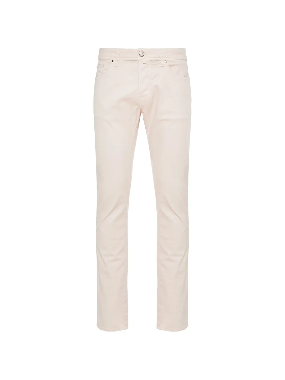 Jacob Cohën logo-patch trousers - Toni neutri