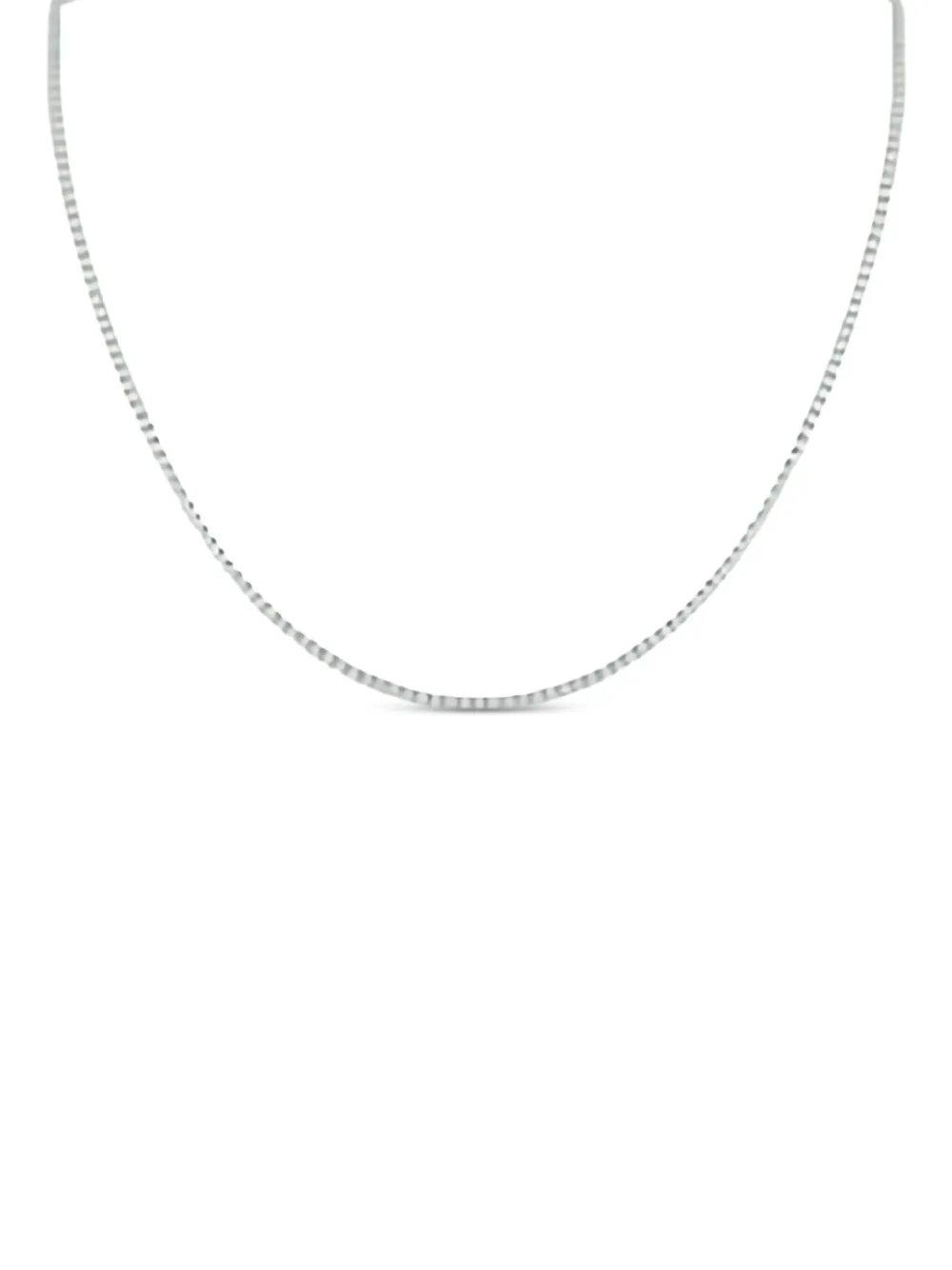LB Exclusive 18K white gold Tennis diamond necklace - Argento