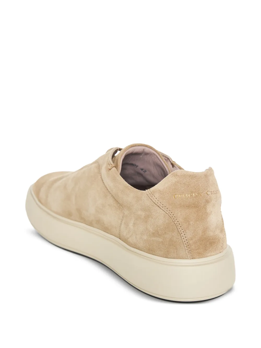 Officine Creative Slouch 001 suède sneakers Beige