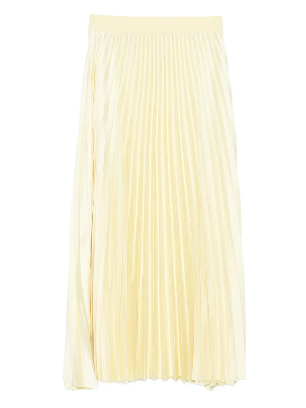Simkhai Melanie Pleated Midi Skirt In Multi