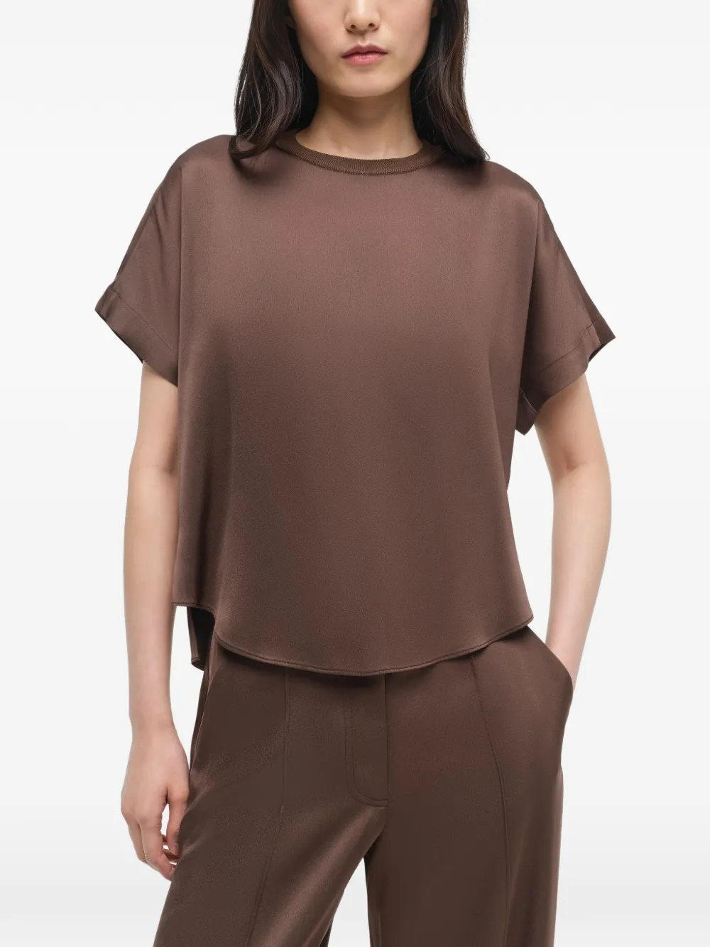Addy Round-Neck Blouse