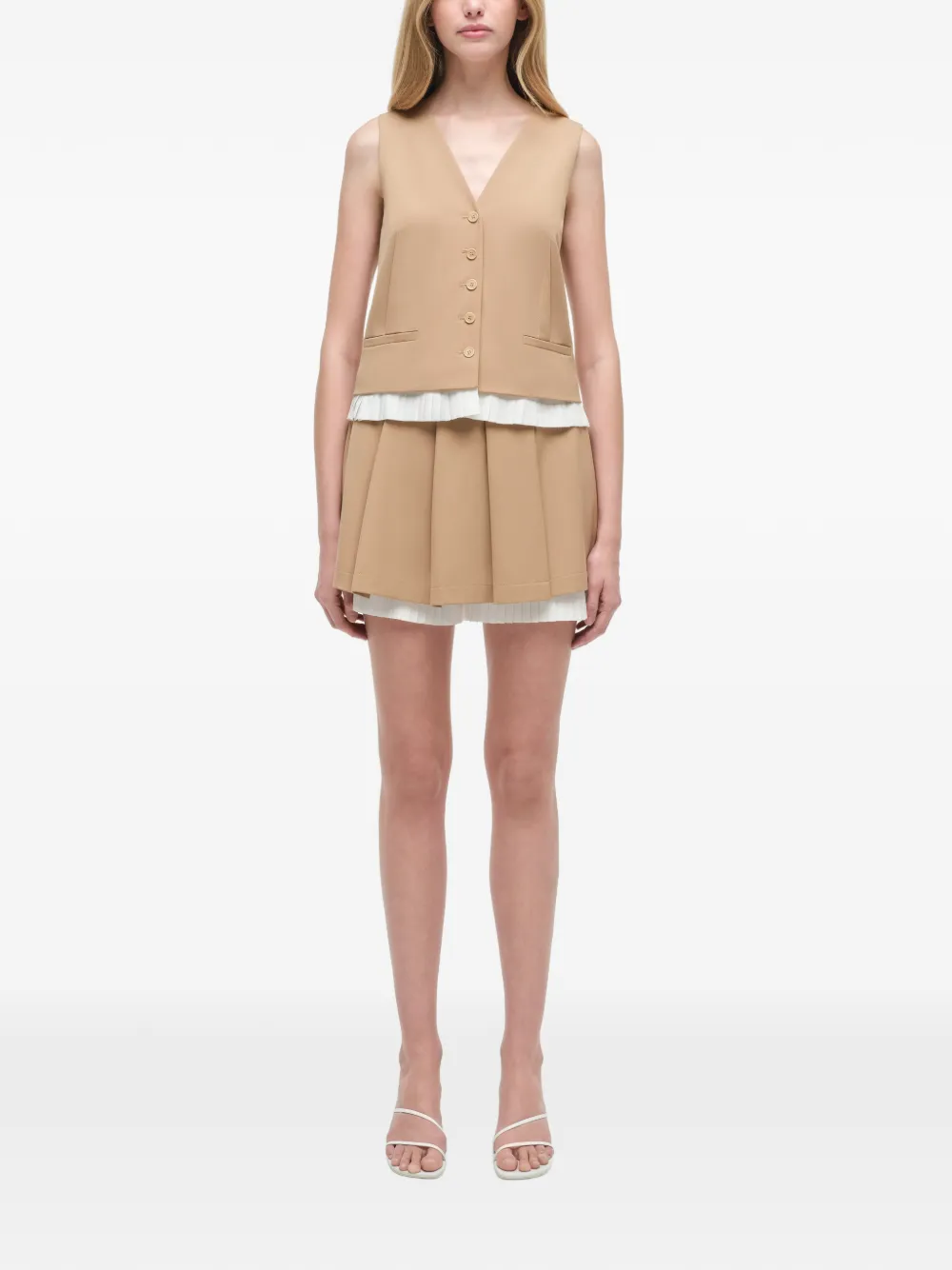 Simkhai Laiken buttoned vest | Chalecos y camisetas | Image 2