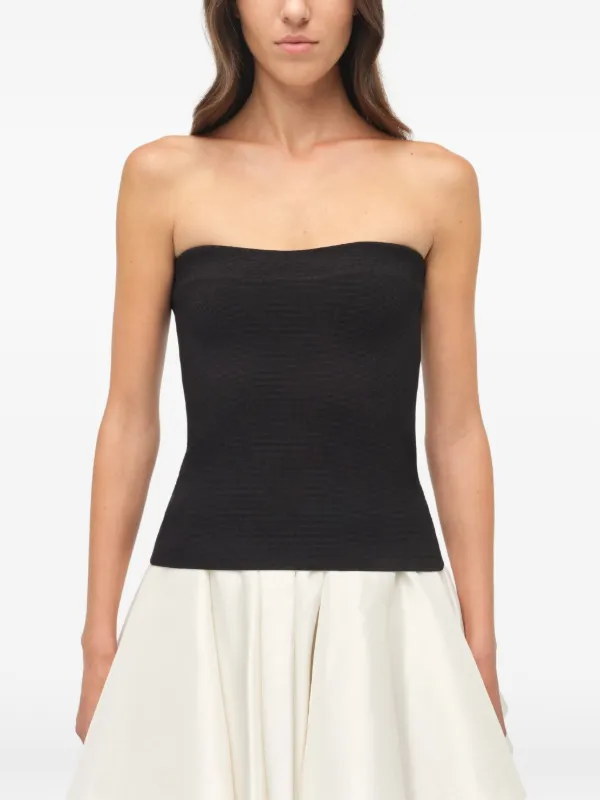 Simkhai Isabelle off-shoulder Mini Dress | Black | FARFETCH