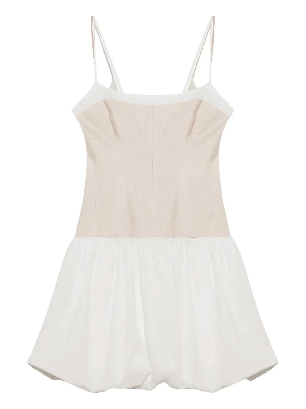 Simkhai Fifi Sleeveless Mini Dress In Neutral