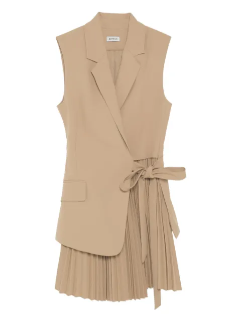 Simkhai فستان ميني 'إيمان' بكسرات وطبقات