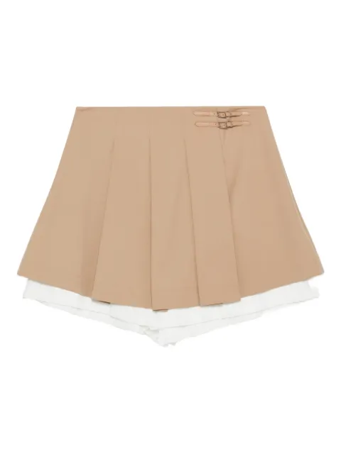Simkhai Suzie pleated skorts