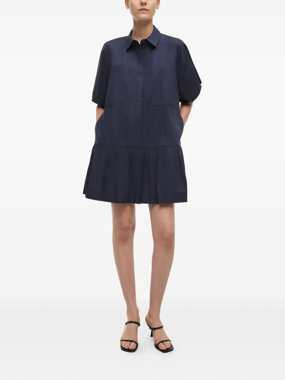 Simkhai Crissy shirt dress - Blauw