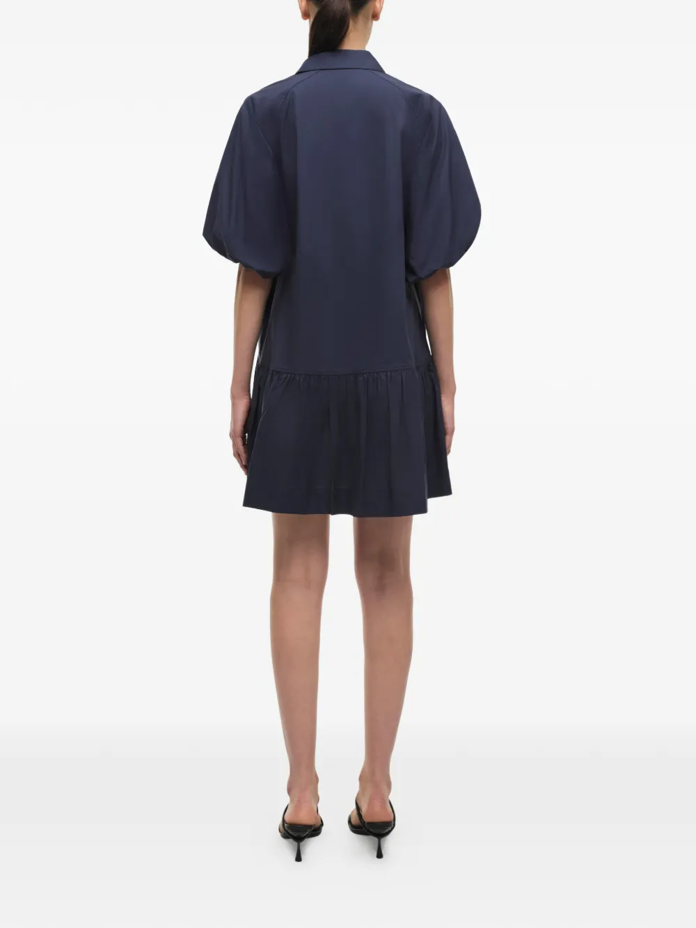 SIMKHAI Crissy blousejurk Blauw