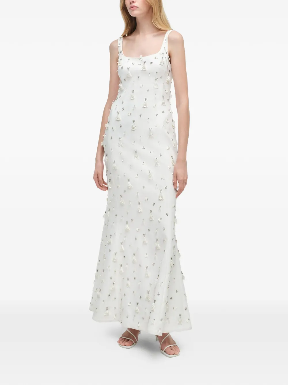  Simkhai Briella Embelished Dress - White 