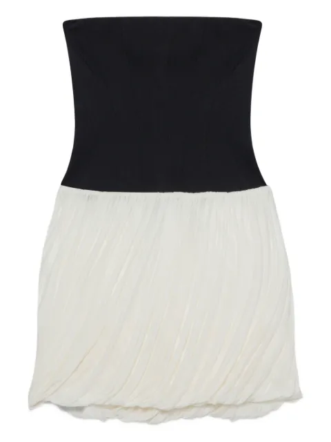 Simkhai Josie strapless draped dress