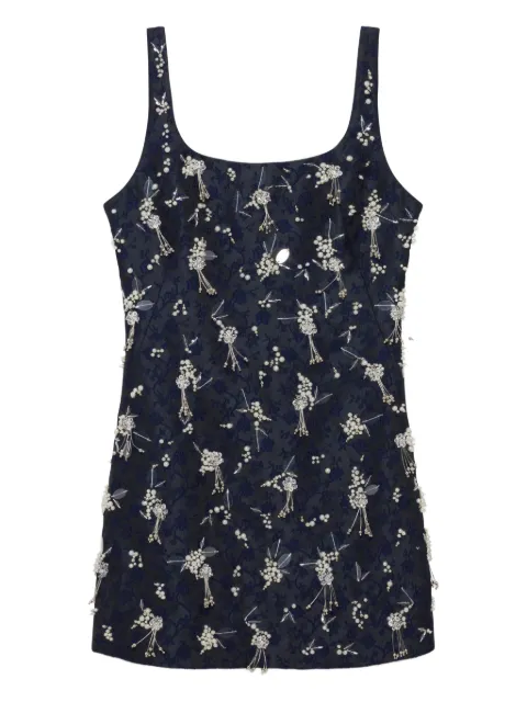 Simkhai Viva jacquard embellished mini dress