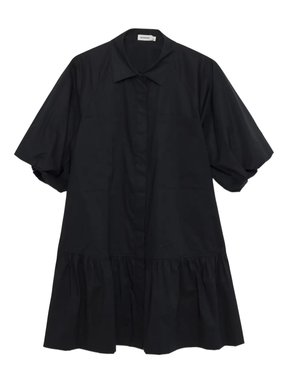 Simkhai Crissy button-fastening mini dress | Black | Image 1