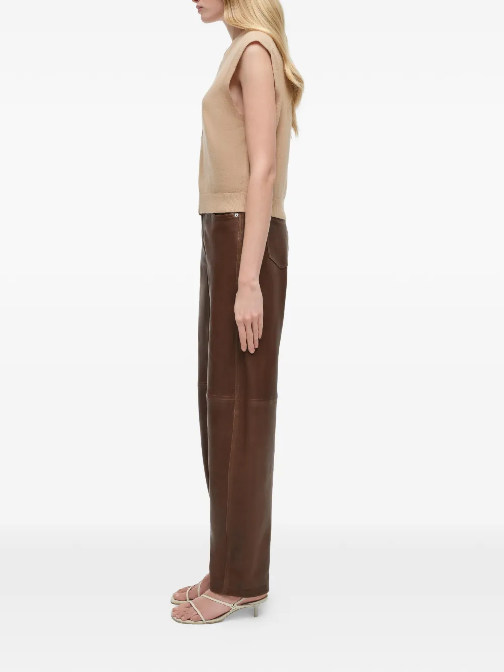 Rozzi V-Neck Cashmere Vest