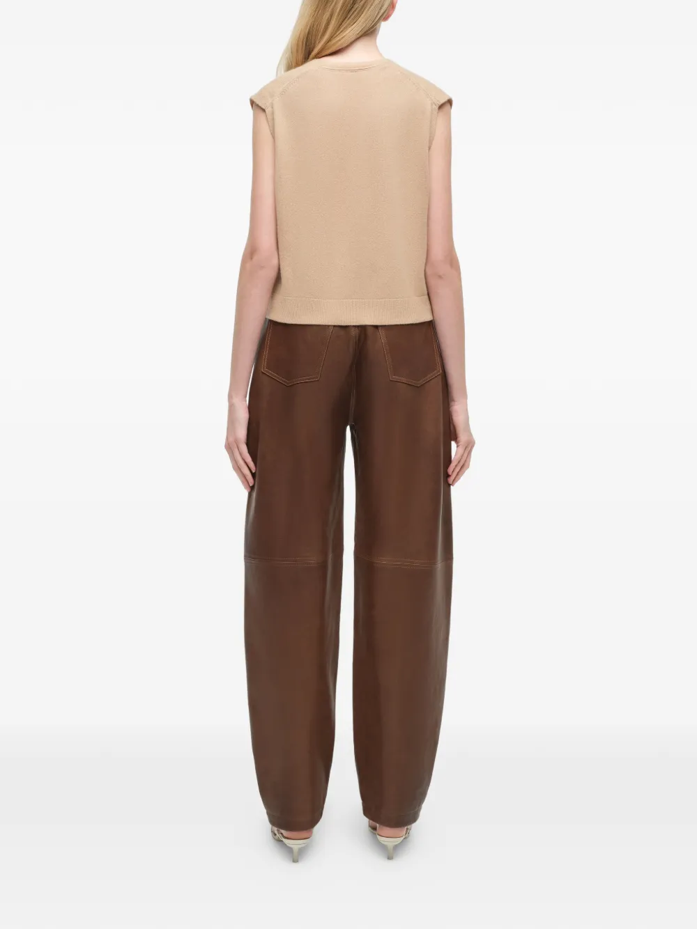 Rozzi V-Neck Cashmere Vest