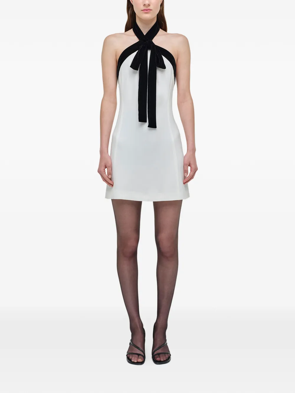 Simkhai Jolie velvet-tie mini dress | Cocktail & Party Dresses | Image 2