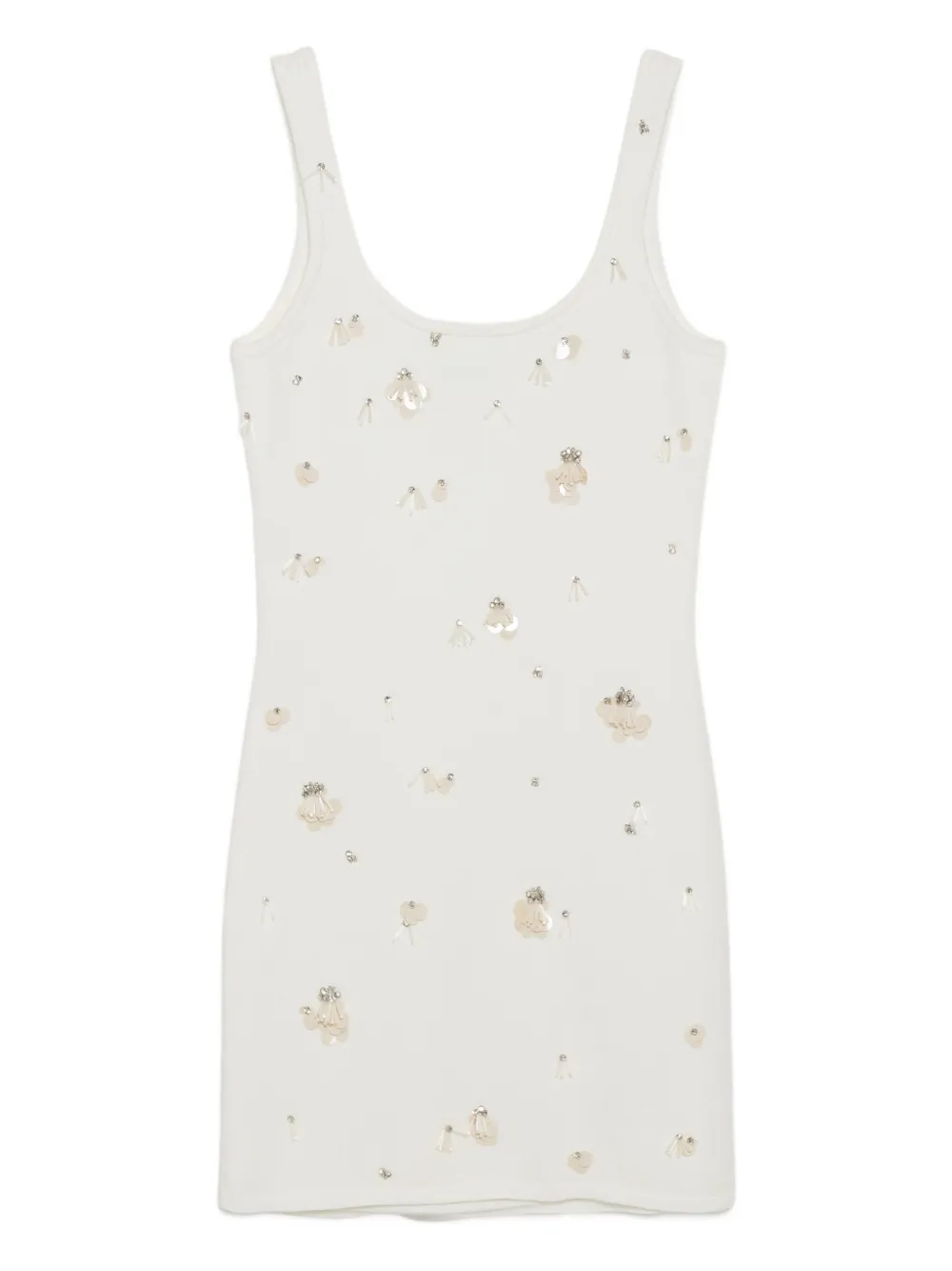 Simkhai Rue Embellished Mini Dress In Green