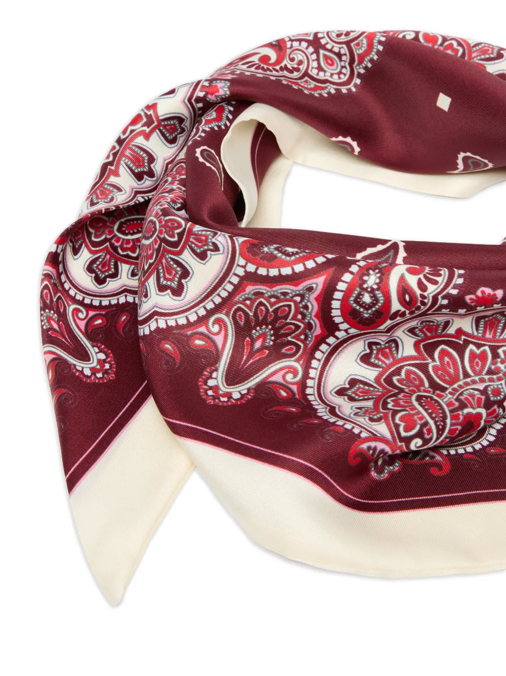 PINKO Sjaal met paisley-print Rood