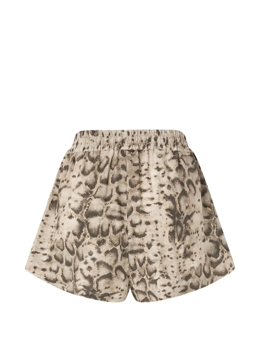  Pinko Drawstring Printed Shorts - Neutrals 