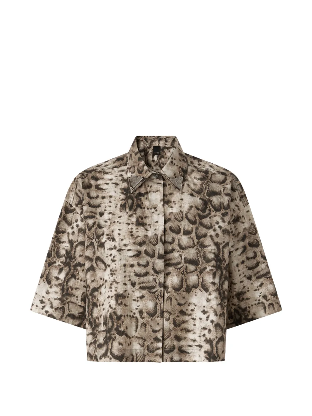 PINKO Camicia con stampa - Toni neutri