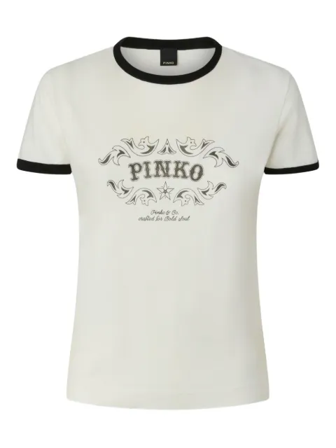 PINKO T-shirt with logo print