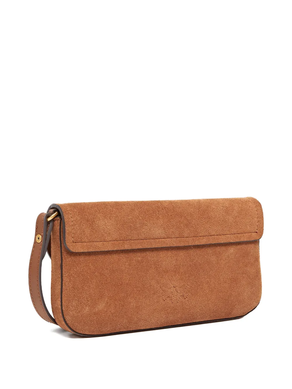  Pinko Gold-tone Cross Body Bag - Brown 
