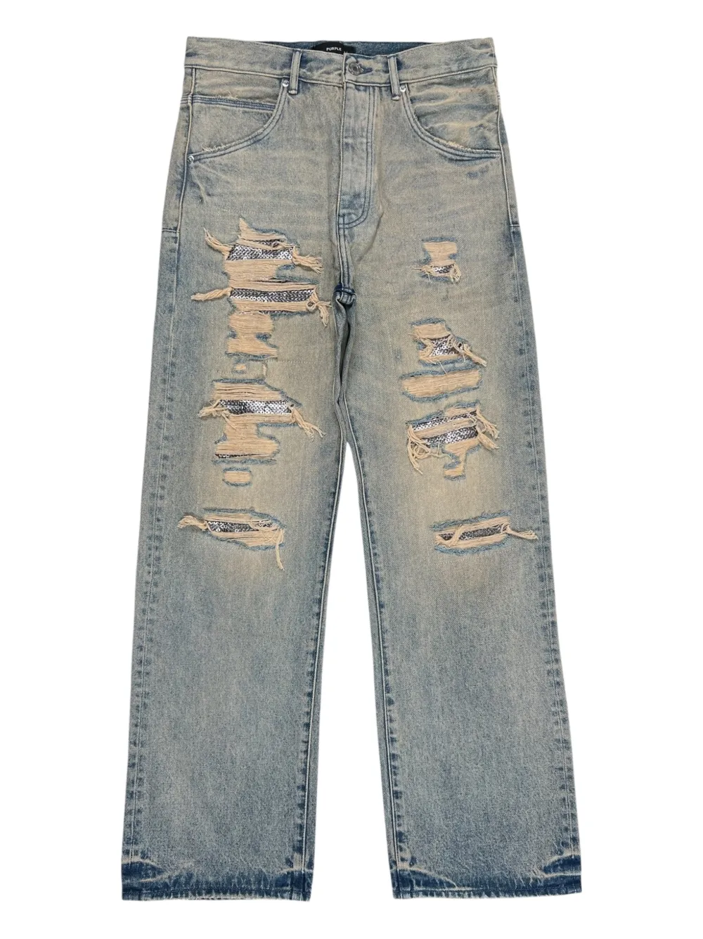 Purple Brand belt-loop jeans | Blue | Image 1