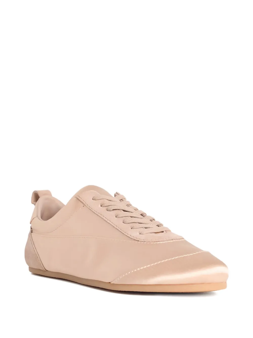 Jil Sander Etage satin sneakers Roze