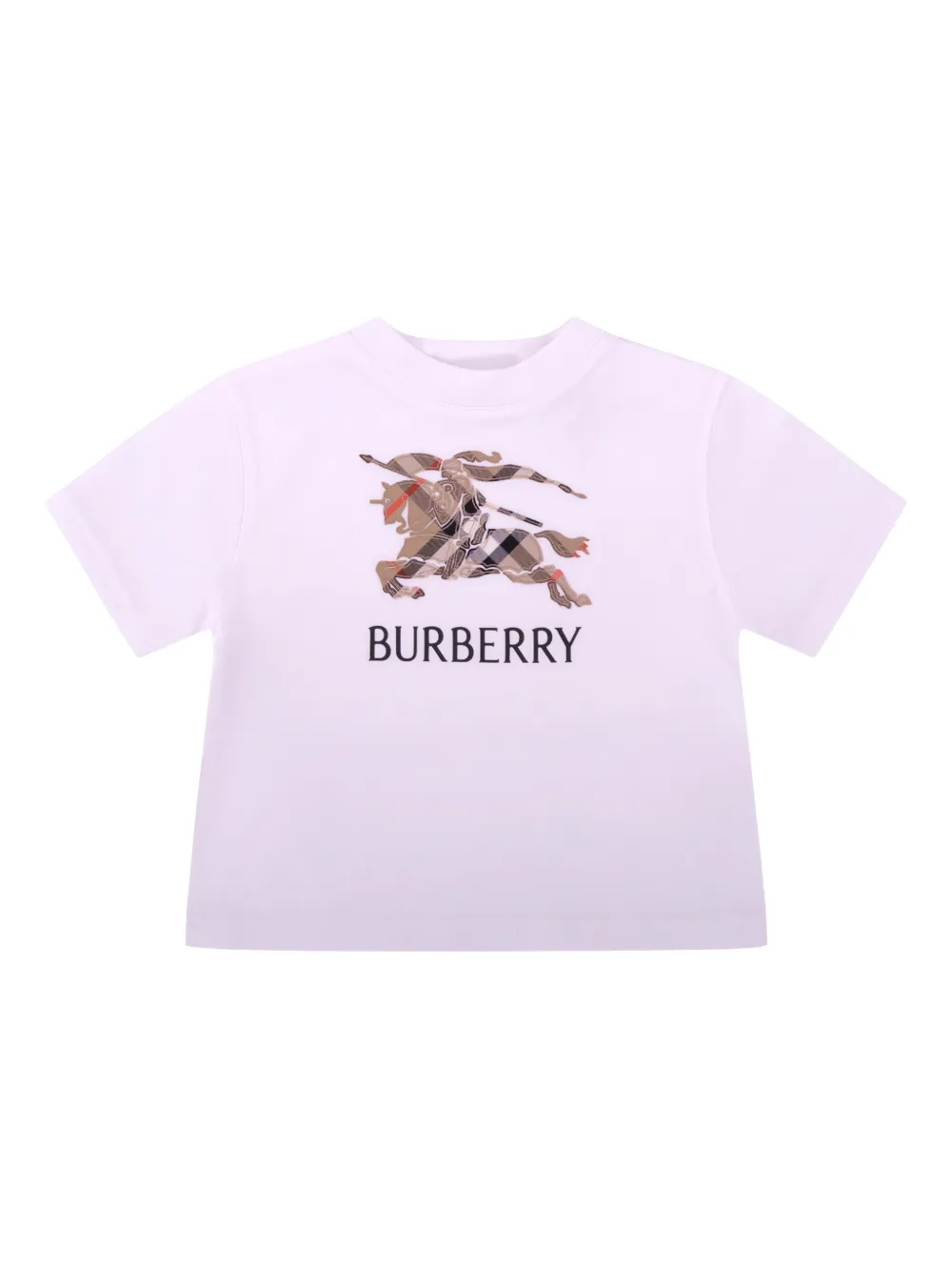 Burberry Kids graphic-print short-sleeve T-shirt - Rosa
