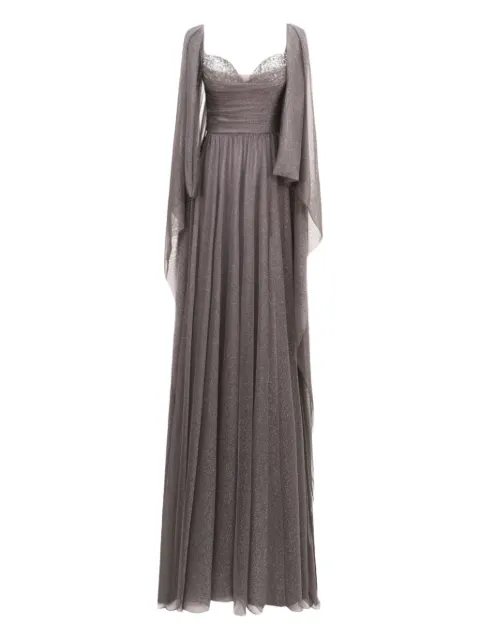 Gemy Maalouf sweetheart-neck gown