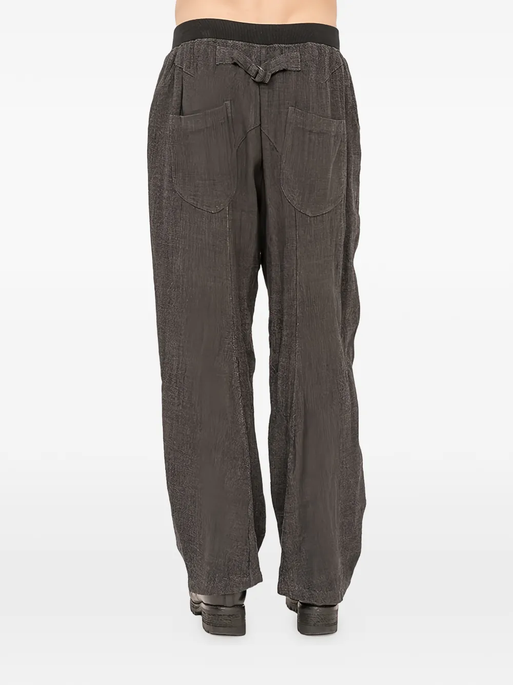The Viridi-anne Drawstring-fastening Trousers In Brown