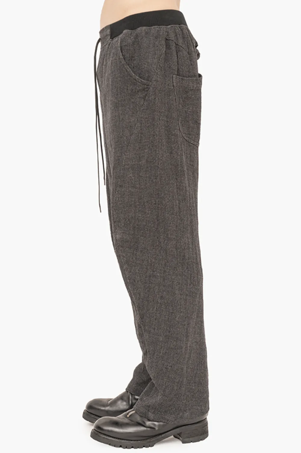 The Viridi-Anne Broek met trekkoord - Grijs