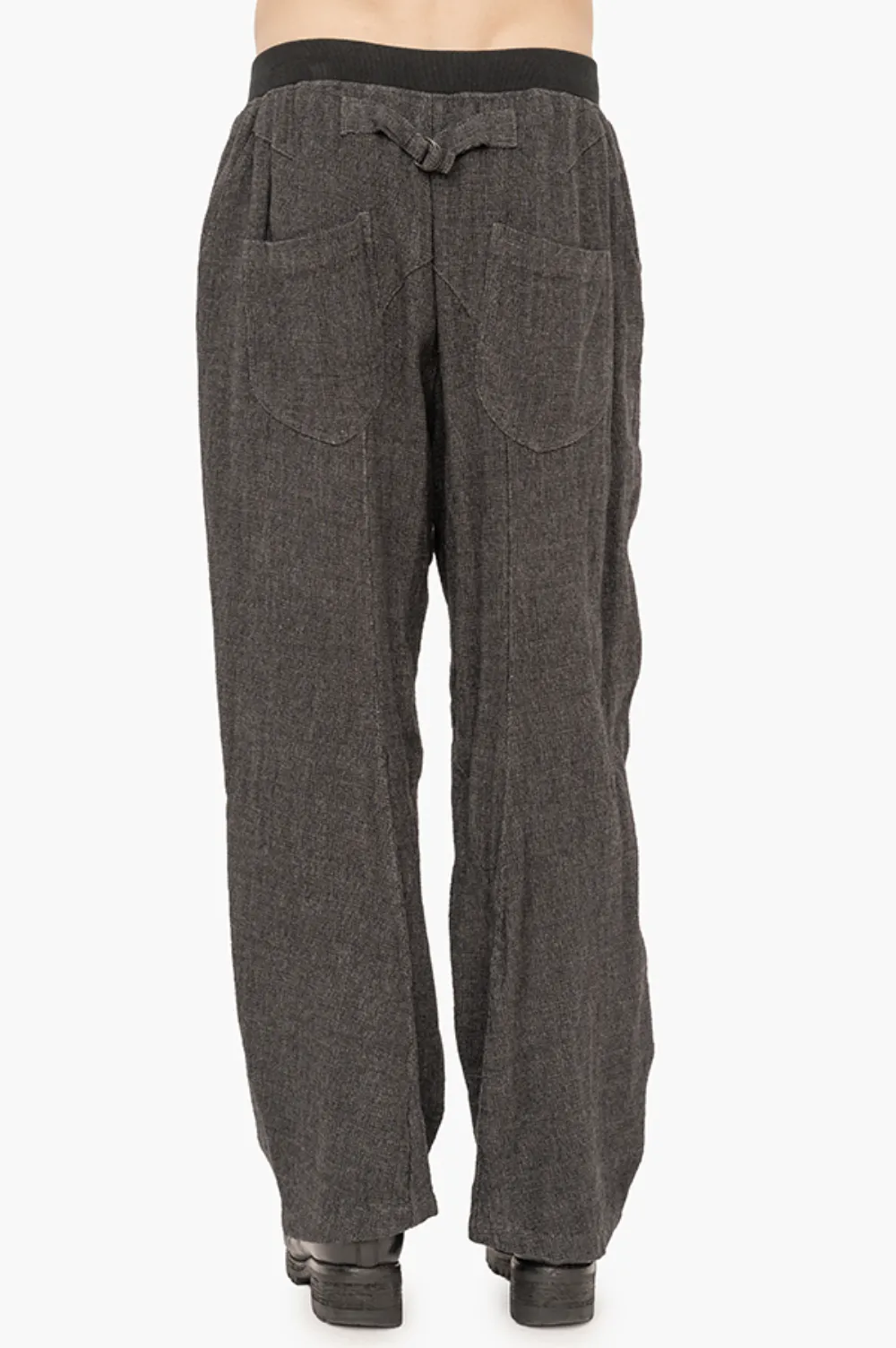  The Viridi-anne Drawstring-fastening Trousers - Grey 
