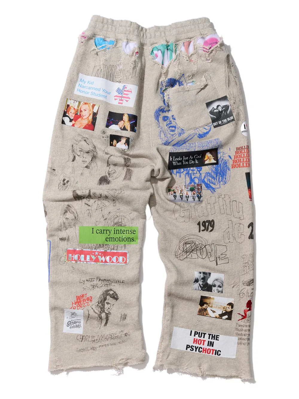 Paly drawstring-fastening track pants | Track Pants | Image 2