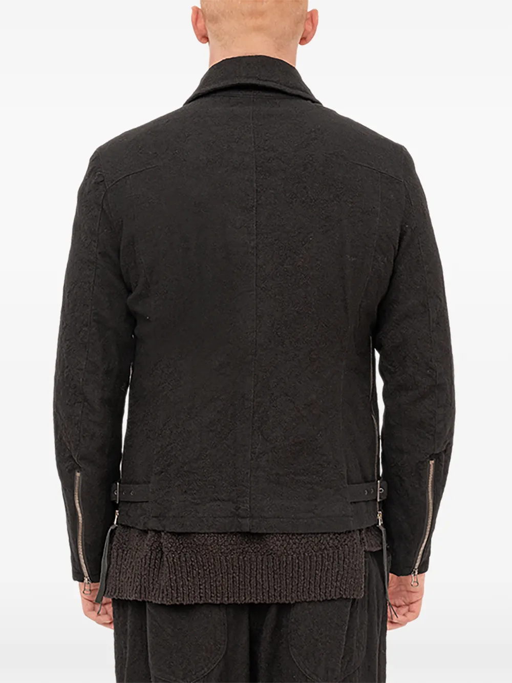 The Viridi-anne Zip-up Jacket In Brown