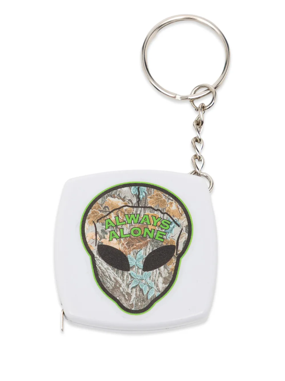Anti Social Social Club Alien keyring - Weiß