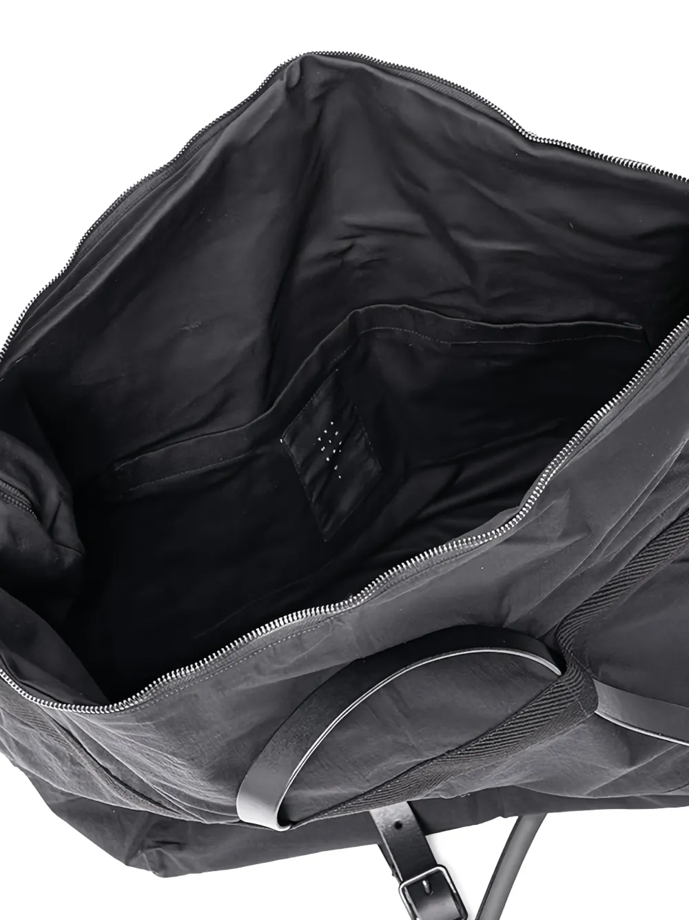 The Viridi-anne Buckle-detail Tote Bag In Black