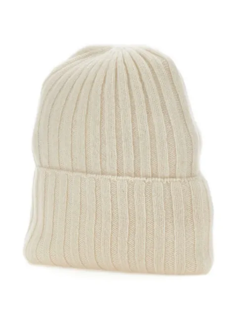 Not Shy Dora ribbed beanie hat