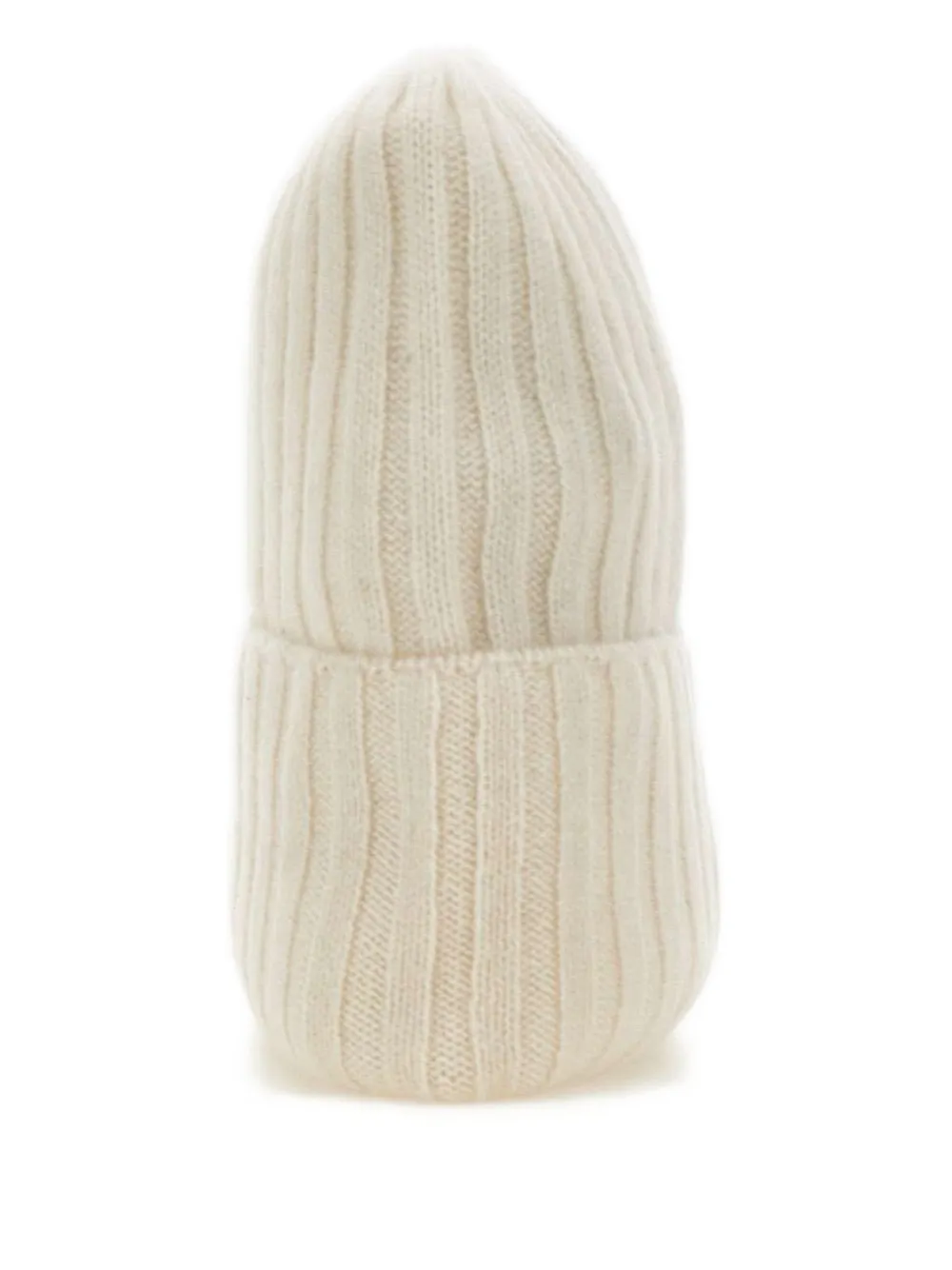 Not Shy Dora ribbed beanie hat - Beige