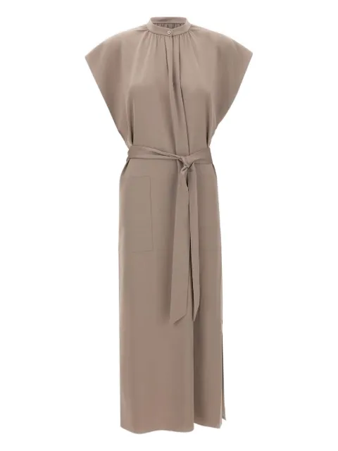 Filippa K belted sleeveless midi dress