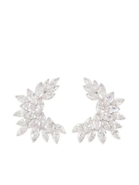 Self-Portrait aretes con detalles de cristal