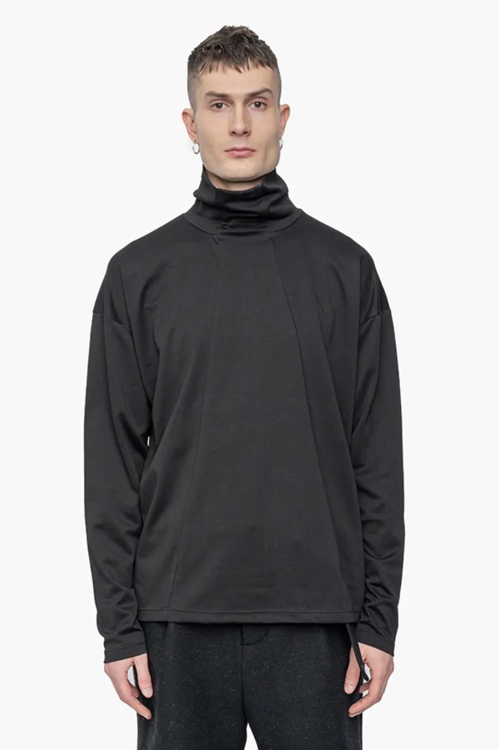 The Viridi-Anne turtleneck sweatshirt - Nero